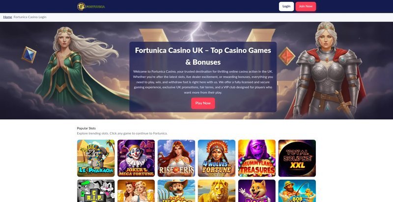 United Kingdom - fortunica casino login